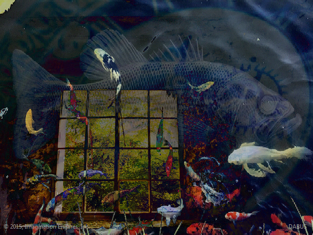 DABUS Generated Art: Fish Dream